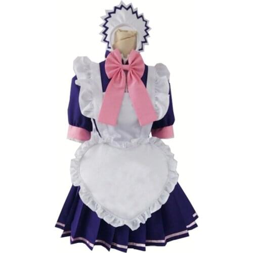 2017 Tokyo Mew Mew Zakuro Fujiwara Maid Cosplay Costume as Christmas costume and Halloween costume(5 Colors)