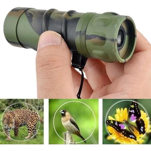 8x21 Travel Outdoor Camping Night Vision HD Optical Lens Monocular Telescope