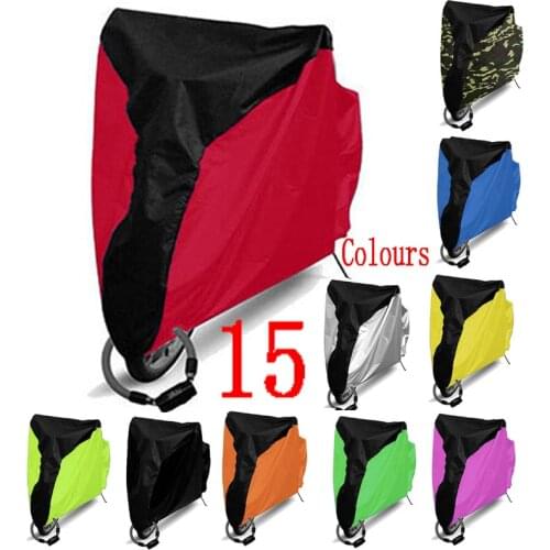 Bicycle Waterproof Cover Outdoor Portable Scooter Bike Motorcycle Rain Dust Cover Bike Protect Gear Cycling Bicycle Accessories