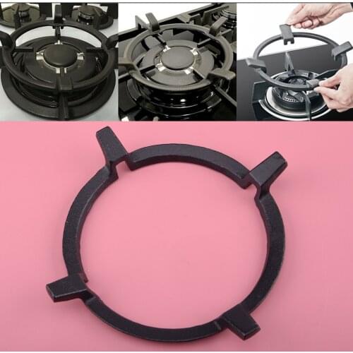 Cast Iron Wok Pan Support Stand Rack Ring for Universal Cooker Stove Range (OD: 160mm)