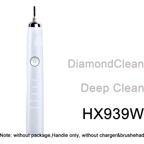 Philips Sonicare DiamondClean Eletric Toothbrush DeepClean HX939W Handle Only HX9340 HX9326 HX9343 HX9350 w/o box