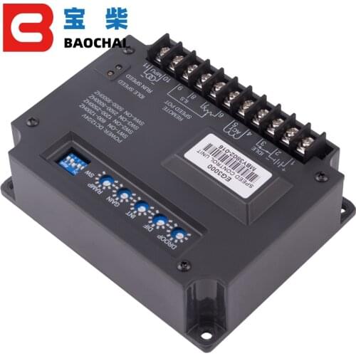 EG3000 Generator Electronic Governor Speed Controller regulator stabilizer brushless genset part DC 12v 24v engine control part