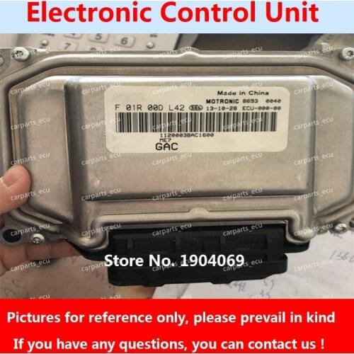 F01R00DL42 1120003BAC1600 F01RB0DL42 ME7 ECU Electronic Control Unit F01R00DBR2 F01RB0DBR2 3612400-120 For GAC Trumpchi/GONOW