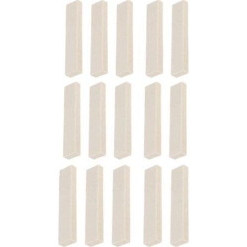 ELOS-15 Pcs Exercise Bike Brake Pads Wool Felt Resistance Drag Pad for Spinning Bike Brake Pads Replacement Part