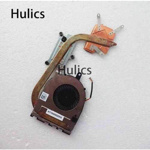 Hulics Original for Dell Inspiron 15 5559 5579 heatsink fan cooler AT1GG002DT0 243C6 0243C6 cn-0243C6