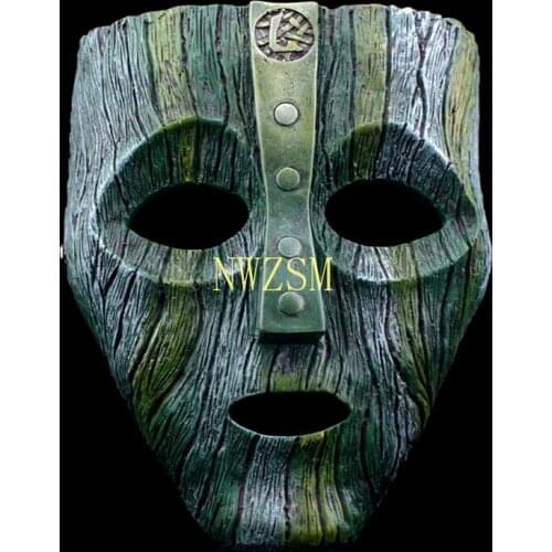 Halloween Resin Masks Venetian Mask The God of Mischief Masquerade Replica Cosplay Costume Props The mask