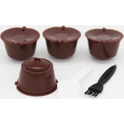 Cafe Reusable Coffee Capsule For All Models Refillable Filters Baskets Pod Soft Taste Sweet