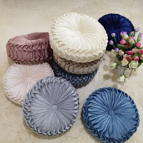 European Style Cushion Plush Shaggy Fluffy Textile Velvet Pillow Home Pillow Covers Living Room Sofa Decor Cushion Cover 38cm