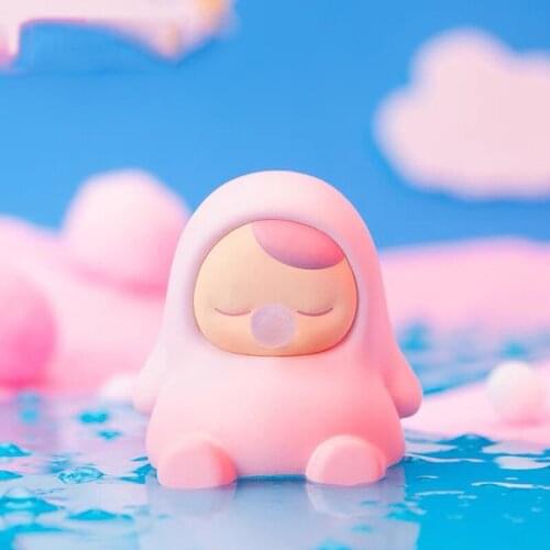 POPMART Relax Beanie Blind Box Toys Cute Anime Figure Caja Ciega Random Surprise Kawaii PVC Model Birthday Gift 12 Pcs/Set