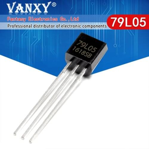 20PCS 79L05 TO92 WS79L05 TO-92 5V 100mA DIP voltage regulator