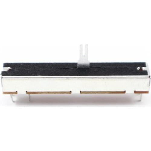 1pcs Mixer for ALPHA SV453 A50Kx2 Straight Slide Potentiometer 20A6 / 73mm Fader for NEARSTAR Numark variable resistors