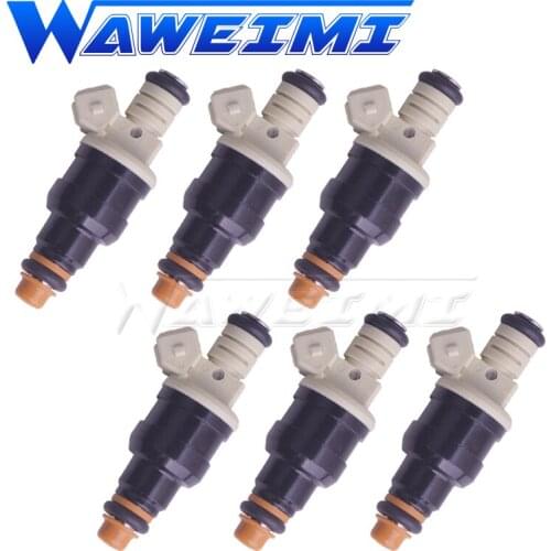 WAWEIMI 6x OE 35310-23010 Fuel Injector For Hyundai Elantra 1996-1998 Tiburon 1997 1.8L L4