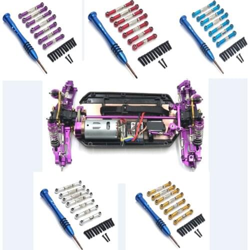 WLtoys 124018 124019 144001 RC car upgrade parts Metal pull rod