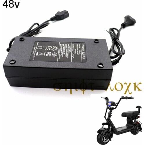 Lithium Battery Electric Car Charger 48V Electric Car Lithium Ion 48V2A Electric Scooter General for Little Citycoco
