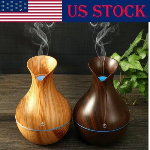 130ML Creative Appearance USB LED Ultrasonic Aroma Humidifier Essential Oil Diffuser ABS PP Exquisite Aroma therapy Purifier New