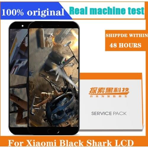 5.99" New LCD For Xiaomi Black Shark Full LCD Display Screen Touch Panel Digitizer Assembly Mi BlackShark Display Replacement