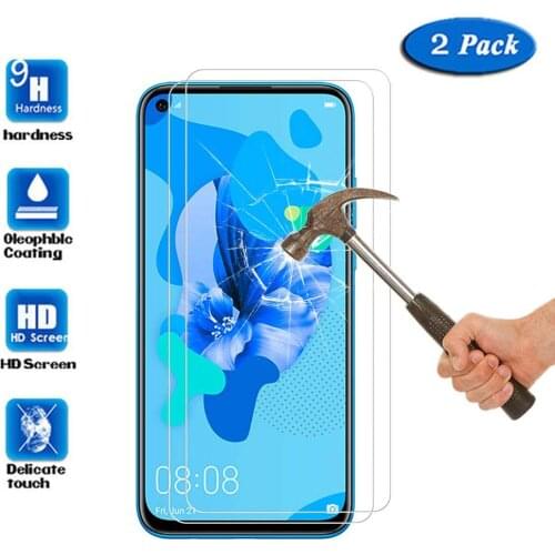 9H 2.5D Tempered Glass for Huawei P20 Lite 2019 Screen Protector for Huawei Nova 5i Explosion Proof Protective Film Glass