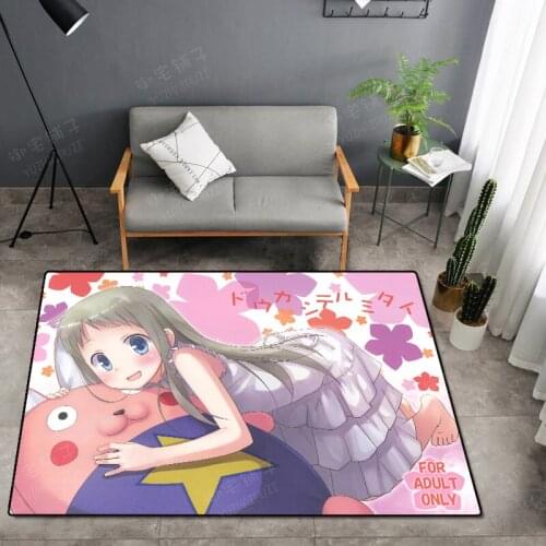 Anime Anohana The Flower We Saw That Day Doormat Rug Floor Carpet Bedroom Doormat Non-slip Mat Cartoon Gift