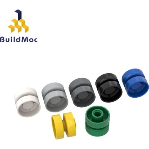 BuildMOC 30285-17.6 X 14 wheels For Building Blocks Parts DIY Construction Creative gift Toys