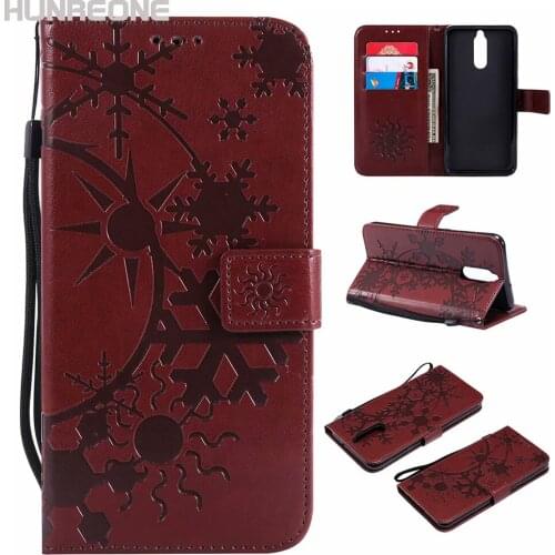 Hunreone Fashion style PU leather protection cover wallet case for Huawei Mate 10 Lite Mate 10 Pro