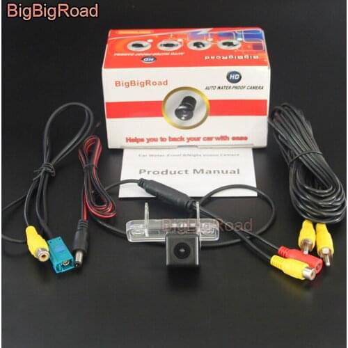 BigBigRoad Car Back Up Reverse Camera For Mercedes Benz E W211 E280 E300 E320 / Rear Parking Camera & Original Screen Compatible