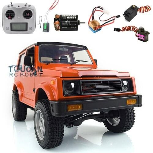 Capo RC Model Crawler 1/6 Assembled Painted SIXER1 Samurai Jimny Car Motor ESC toys for boys THZH0506-SMT6