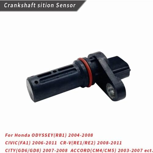 Crankshaft sition Sensor For Honda ODYSSEY(RB1) CIVIC(FA1) CR-V(RE1/RE2) CITY(GD6/GD8) ACCORD(CM4/CM5) 37500-RAA-A01