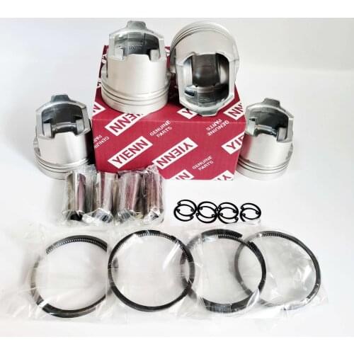 S4L S4L2 Piston Kit 31A17-09100 With Ring Set For Mitsubishi Peljob EB350 EB406 Mini Excavator Engine Repair Parts