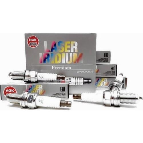 For VW Scirocco Iridium Spark Plug Kit 1.4 TSU 122 hp [4 Pcs] (NGK) ORIGINAL NGK Iridium Spark Plug Set-4 Pcs [SIZFR6B8EG]