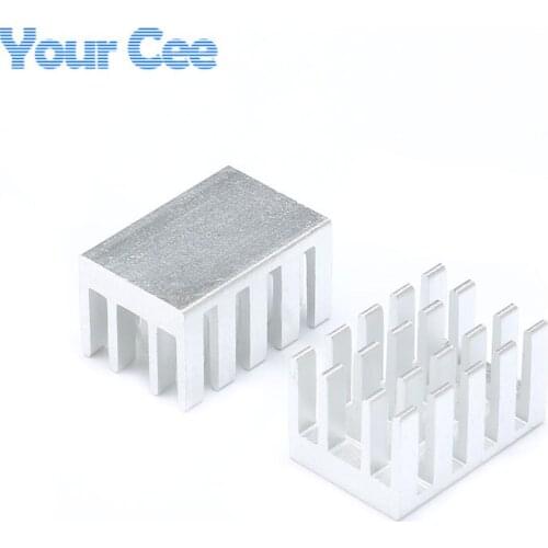 10 pcs Heatsink Radiator Cooling Fin Cooler Aluminum Heat Sink for IC Chip LED 19*13*11mm 19X13X11mm