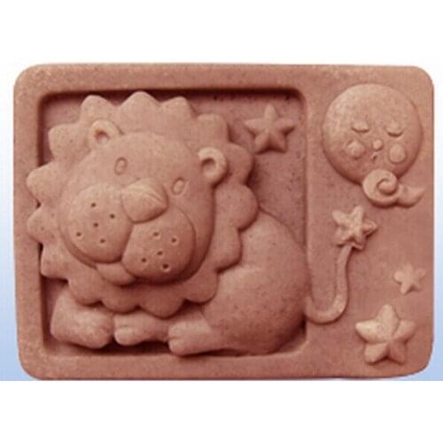 Ree shipping handmade soap silica gel mould candle soap mould silicone mold for DIY leo constellation