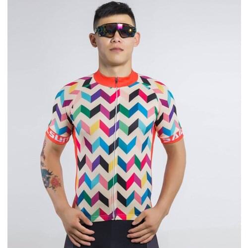 Sail Sun New Men Sport Cycling Jersey Short Sleeve MTB Bicycle Clothing Ropa Maillot Ciclismo Breathable Bike Jersey Clothes