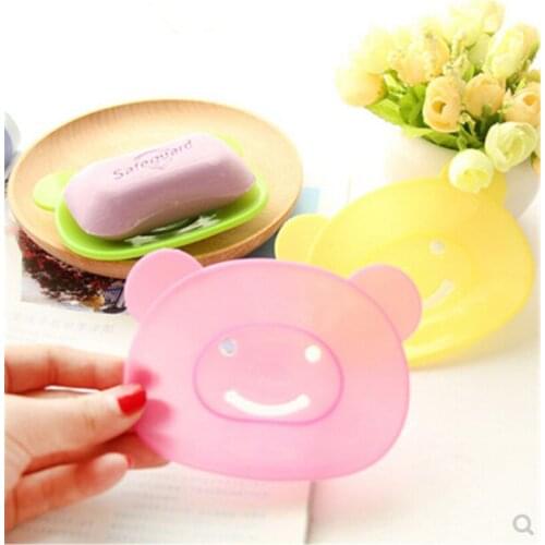 1Pc Soap Holder Travel Bathroom Soap Dish Free Punch Drain Rack Simple Soap Dish For Bathroom Toilet Portable Soap Box