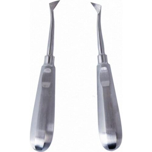 2 pcs Dental Minimally Invasive Root Elevator Tooth Extracting Tools Dental Surgical Tool Dental Tooth Elevators