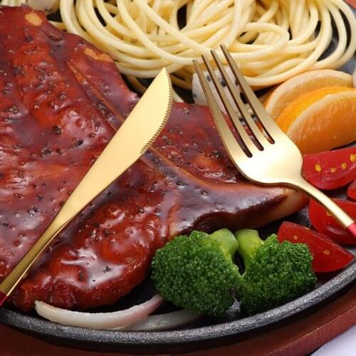 24pcs Gold Dinnerware Set Stainless Steel Cutlery Set Mirror Silverware Knife Fork Spoon Tableware Flatware Set Dishwasher Safe