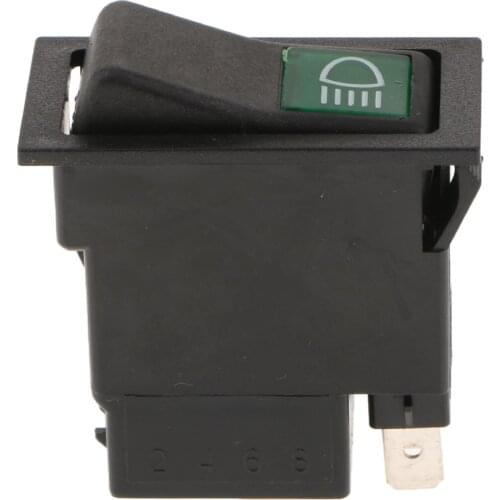 2Pin Car Engineering Train Headlight Rocker Switch Button On Off Control