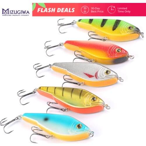 5 pcs MIZUGIWA Pike Lundberg Stalker Jerkbait Musky Muskie Pike Bass Lure 3D Eyes Jerk Bait 120mm 50g Pesca Leurre Peche Fishing