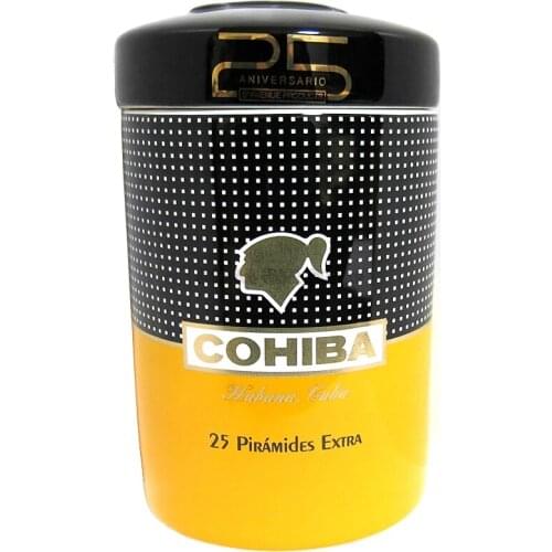 COHIBA Fine Porcelain 5-10 Fingers Cigar Tube Pirámides Extra Jar Humidor Box Cigar Cigarette Humidor Tobacco Storage Holder