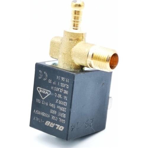 OLAB 2/2 WAYS Solenoid Valve Brass Series 6000 AC230V 50Hz Normally Closed Air/ Water Electric Valve