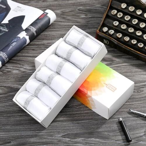 Emilback Mens White Socks