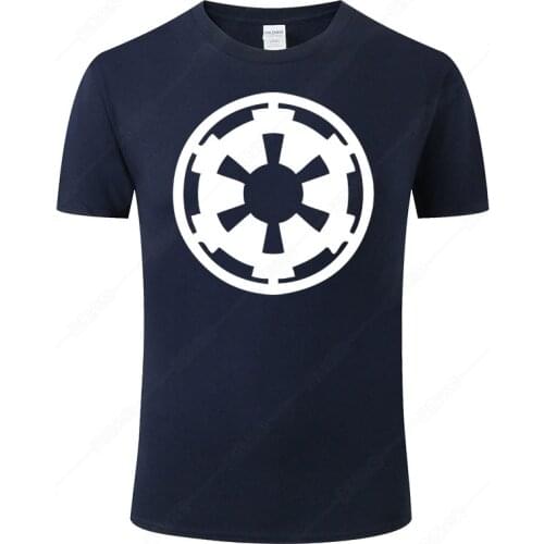Star Wars Galactic Empire Print T Shirt Men Women Brand Summer Short sleeve Tops Cotton Short Sleeve T-shirt Cool O Neck Tee J52