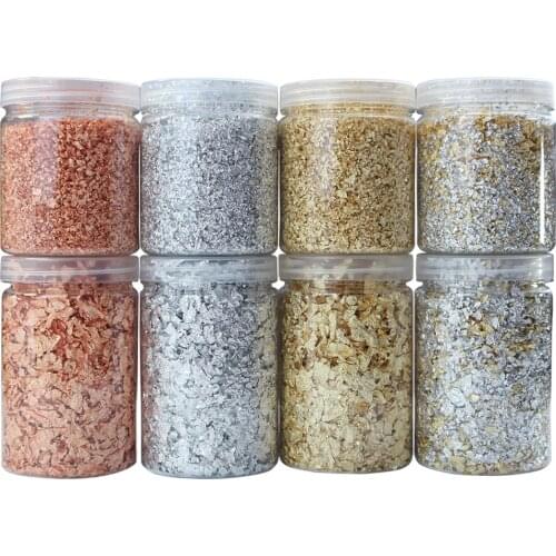 Gold/Silver/Copper Leaf Flakes, Thick and Thin, A Good Decoration Products,arts,painting,fan,phone Case,crafts,free Shipping