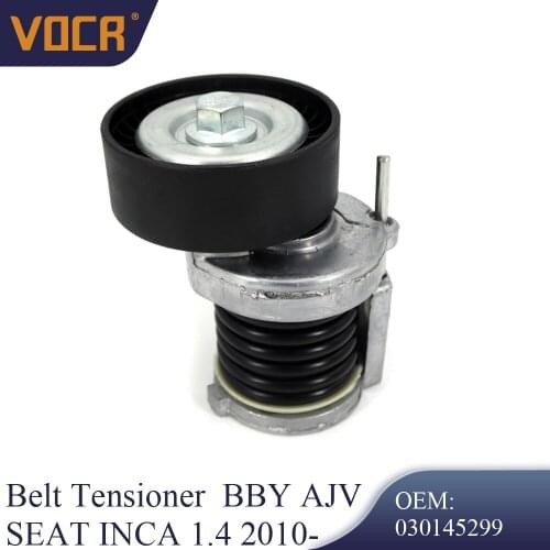 VOCR BBY AJV CCRA Engine Belt Tensioner For SKODA Octavia F Fabia 1.4 1.6 1996-2013 A2 VENTO 030145299C Car Accessories