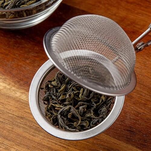 Stainless Steel Ball Shape Tea Strainer Filter Infuser Leakage Kitchen Tool Colanders Home Strainers