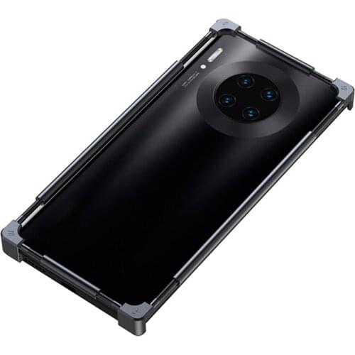 Shockproof Metal Mobile Phone Frame Alloy Protective Frame Bumper Cover for Huawei P40/P40 Pro/Honor 30 Phone Accessories
