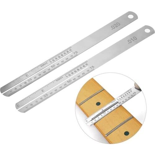 Guitar Fret Puller Fretboard Fingerboard Repair Tool Protector Steel Plate Capacitor Measure Luthier