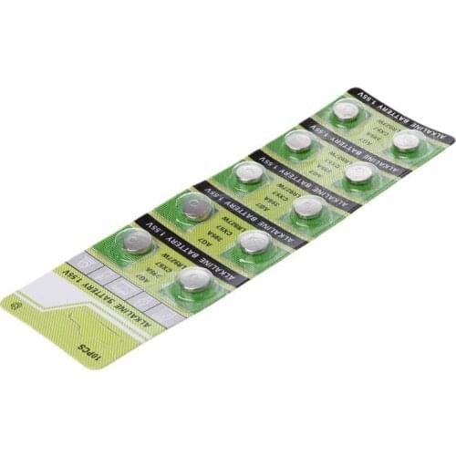 Brand New 10PCS Alkaline Battery AG7 1.55V Button Button Battery Watch Battery LR927 LR57 SR927W 399 GR927 395A