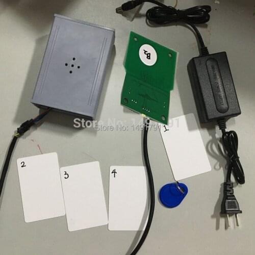 Takagism game room escape memory IC cards memory pieces adventurer props swiping cards in right sequence to open door lock