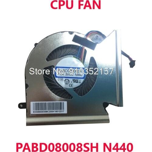 Laptop CPU Fan For MSI GE66 GP66 GL66 PABD08008SH N440 E330800930MC200K 1.0A 5VDC New
