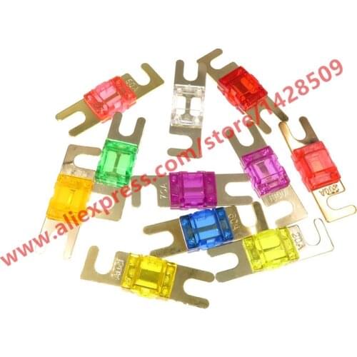 2Pcs ANS Trumpet Fork Plug Fuse 20A 30A 40A 50A 60A 70A 80A 100A 125A 150A 200A Auto fuses